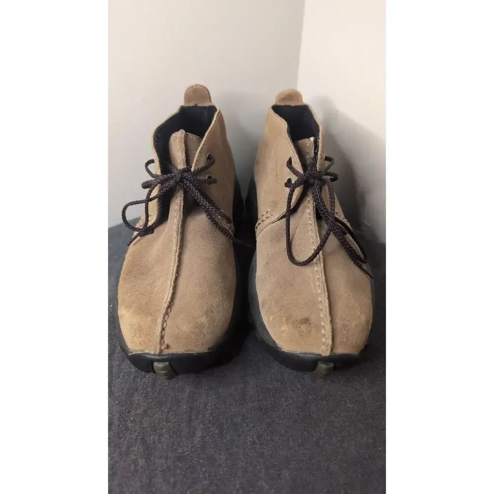 Justin Suede Hiking Chukka Shoes Womens 7.5 Gorpcore Outdoor